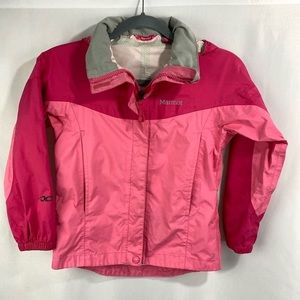 Marmot Girls Jacket Hooded Pink XS